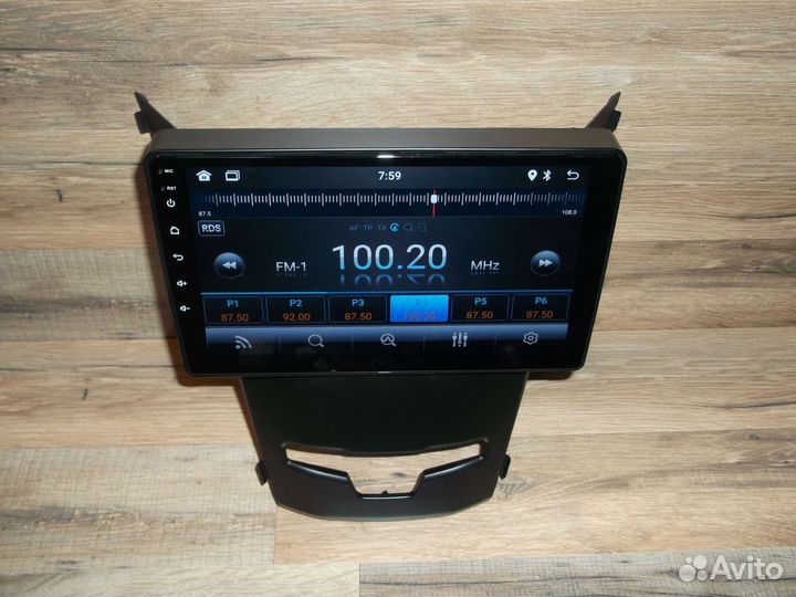 Магнитола SsangYong Action 2013+ Android GPS WiFi