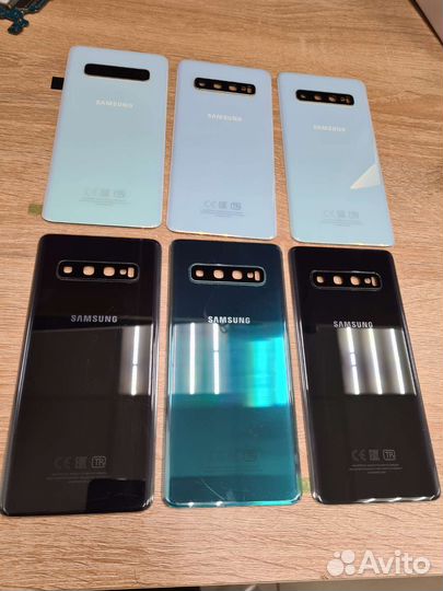 Заднее стекло samsung s10 оригинал