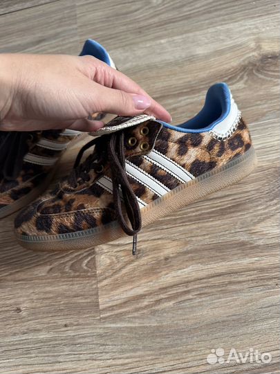 Кеды adidas Samba x Wales Bonner Leo Dark