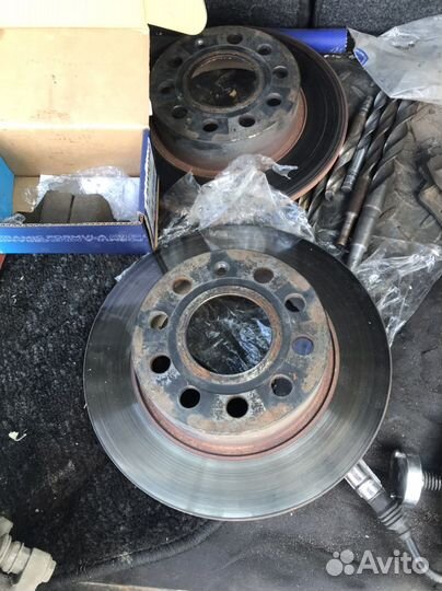 Тормозная система задняя golf 6 bse