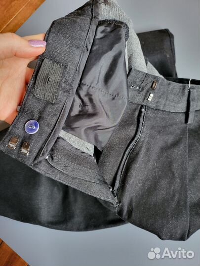 Джинсы широкие Guliver 12 14 лет черные