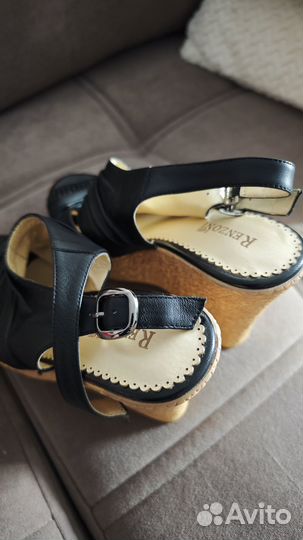 Босоножки натуральная кожа р 38