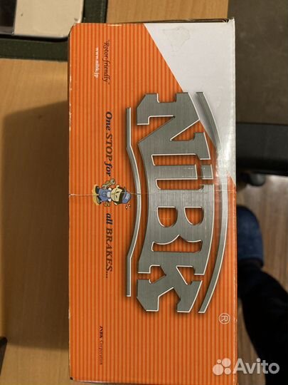 Колодки тормозные дисковые передние, комплект