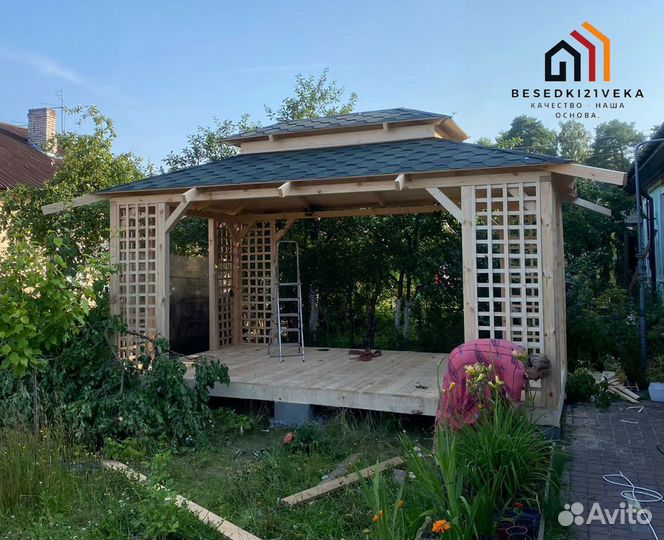 Беседка 3х4