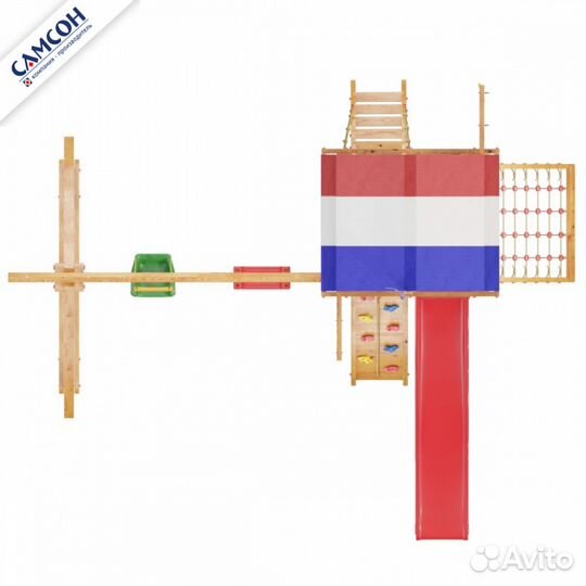 Детская деревянная игровая площадка Тасмания