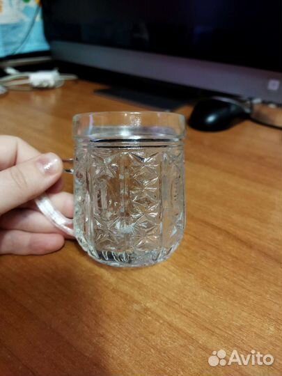 Кружки хрустальные СССР