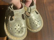 Неман туфли-сандалии золотистые