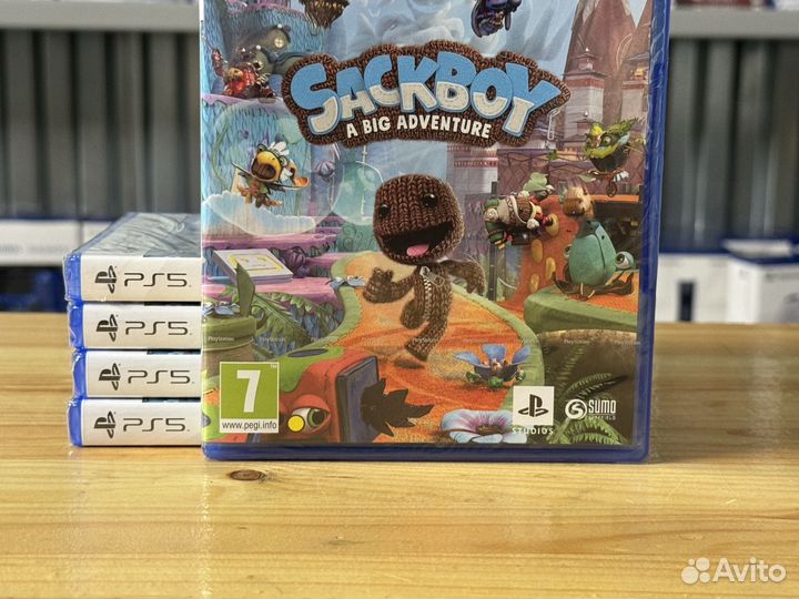 Диск Sackboy: A Big Adventure PS5 (Новый)