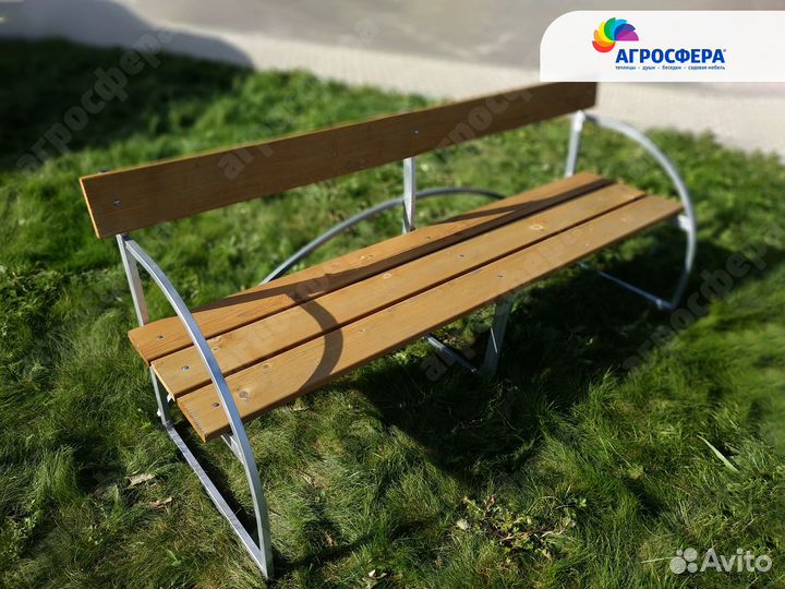 Лавочка со спинкой