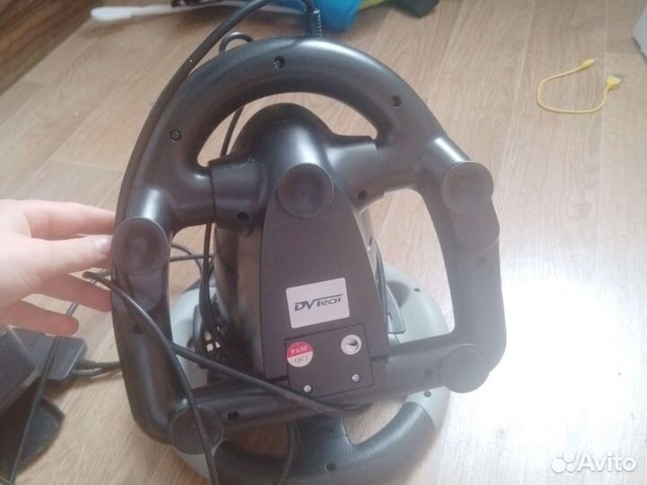 Руль с педалями для пк и плейстейшен 3