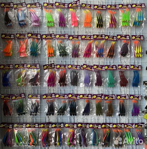 Поролоновые рыбки с поджатым двойником купить в Кронштадте | Хобби и ...