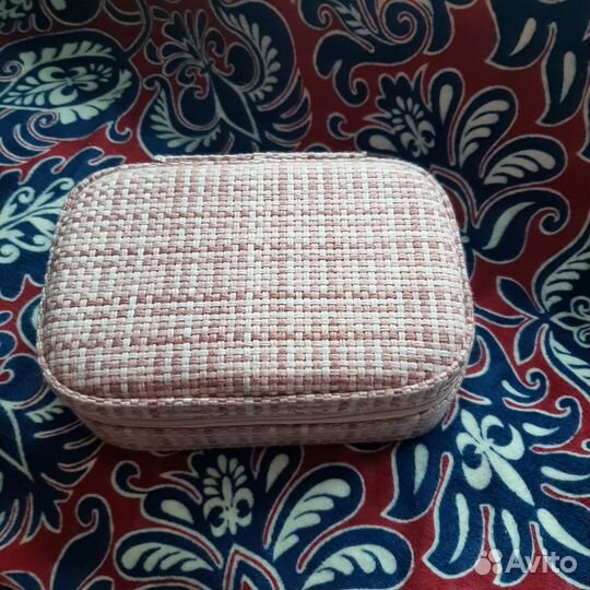 Новая шкатулка для украшений нежно розовая