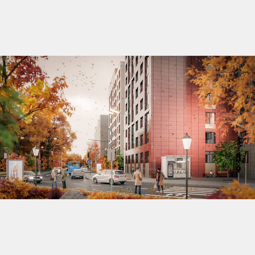 3-к. квартира, 79,6 м², 8/9 эт.
