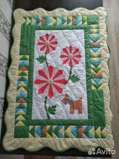 Одеяло детское, пэчворк