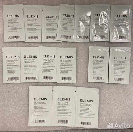 Elemis пробники разные (цена за 1 шт) оригинал