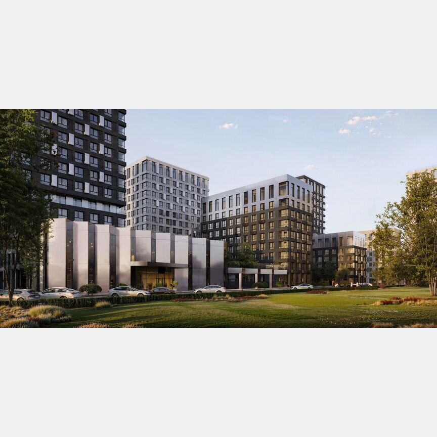 2-к. квартира, 63,9 м², 2/14 эт.