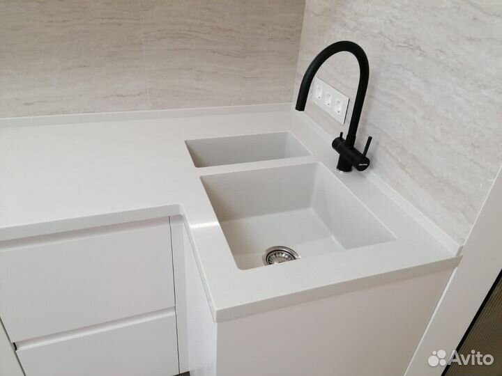 Столешницы, подоконники, раковины. Производство