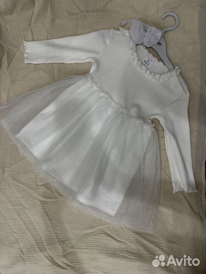 Нарядное платье для девочки 92