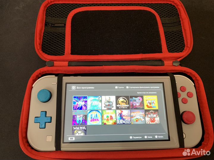 Nintendo switch lite pokemon edition + Игры