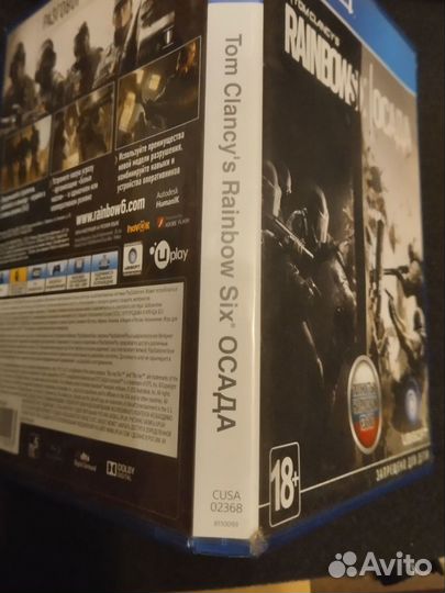 Rainbowsix Осада для PS4