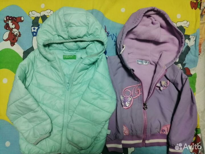 Пакетом вещи на девочку 90-94см
