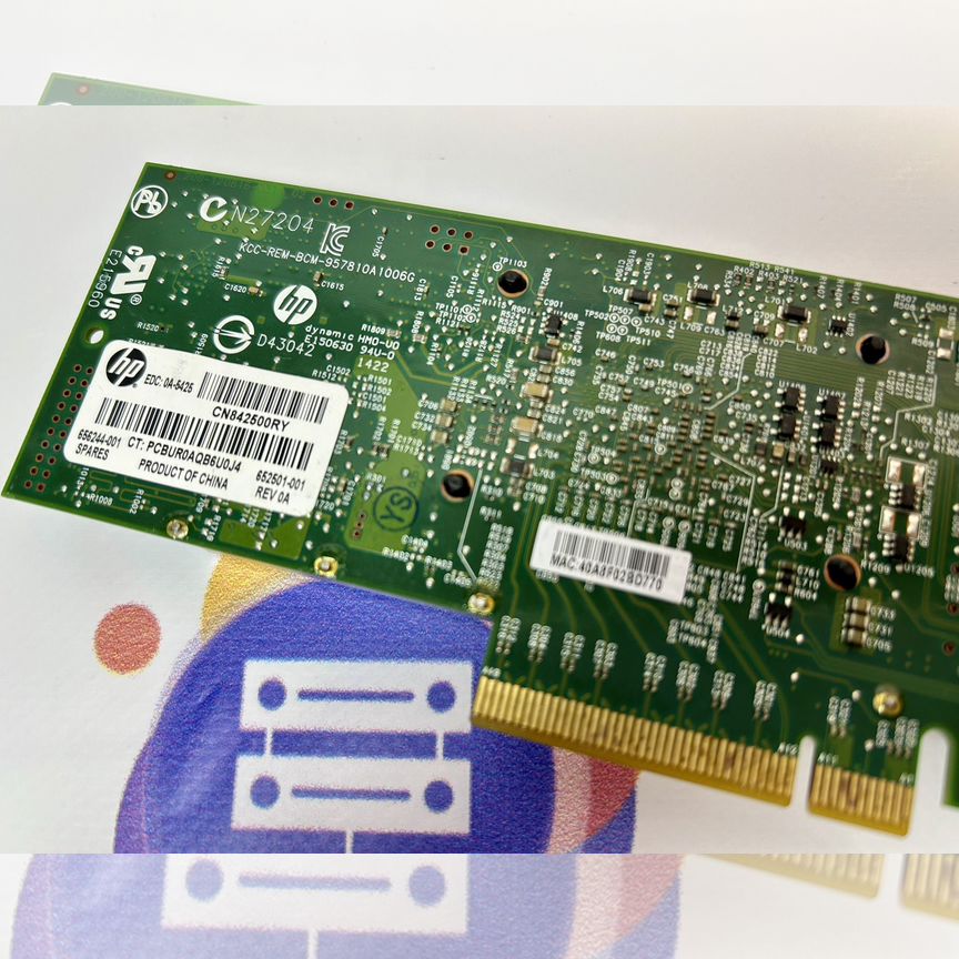[656244-001] Сетевая Карта Hp Ethernet 10gb 2-Port 530 Sfp+ 656244-001