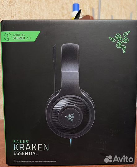 Проводные наушники Razer Kraken Essential черный