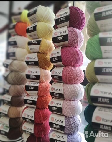Мягкая пряжа YarnArt jeans для вязания из Турции