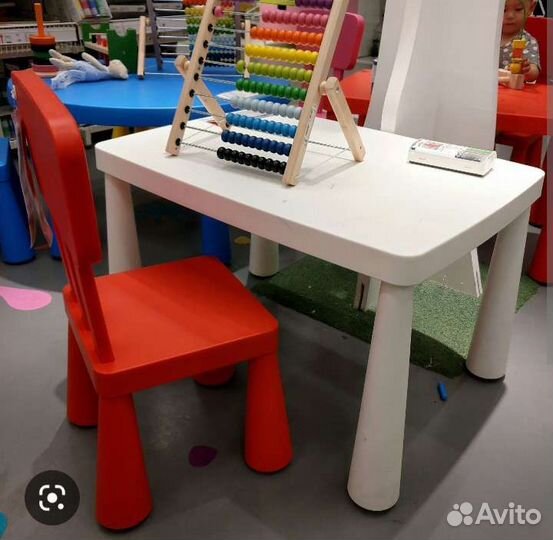 Столы и стулья детский от Икеа