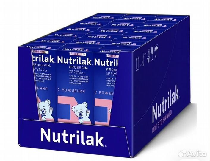 Детская молочная смесь нутрилак премиум с рождения