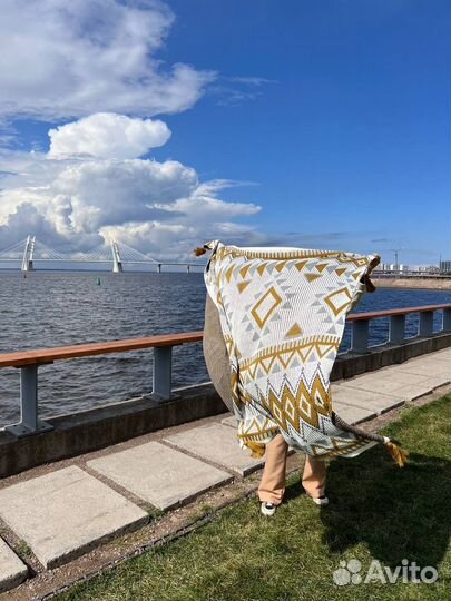 Плед 130х220 Турция хлопоквый