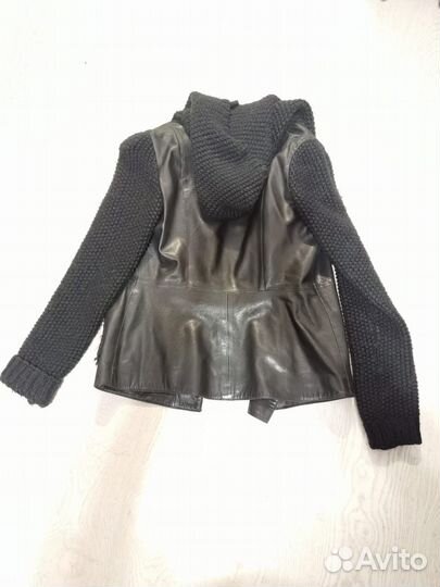 Натуральная кожаная куртка Рunto 48 размер