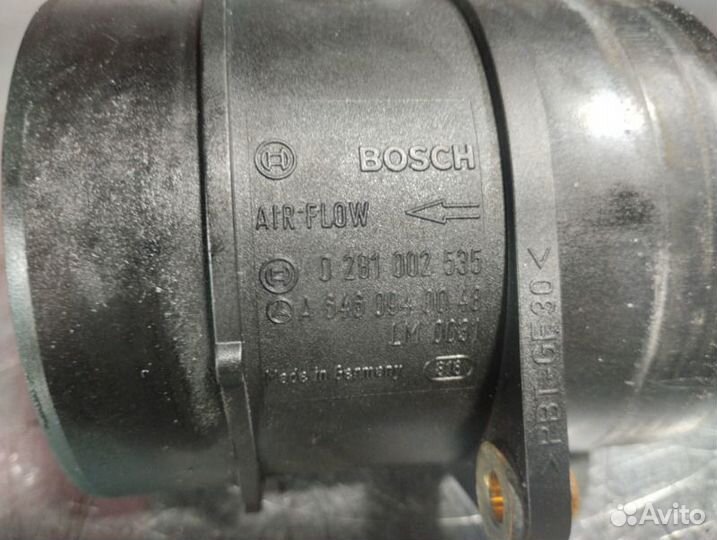 Расходомер воздуха Mercedes C-Class W203 OM646 2.2