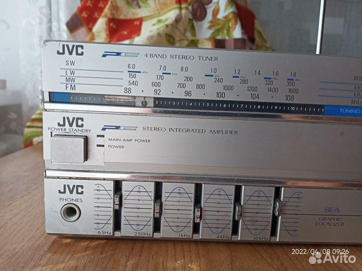 JVC PC-R55L ресивер усилитель тюнер Japan Япония