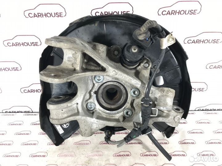 Кулак поворотный задний левый Volkswagen Touareg