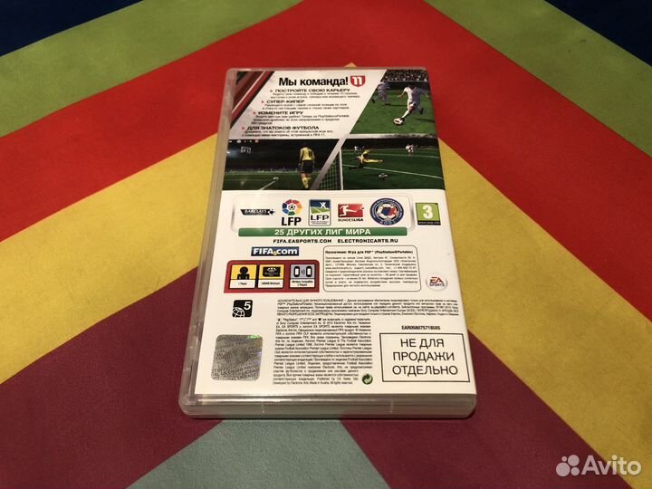 EA Sports Fifa 11 для sony PSP