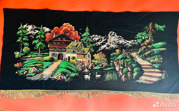 Плюшевый ковер СССР