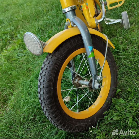Детский велосипед с ручкой бу