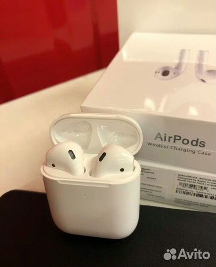 Беспроводные наушники apple airpods 2