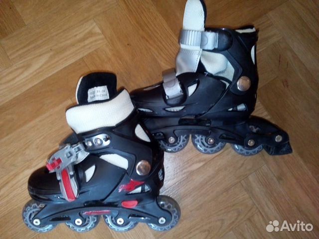 Ролики раздвижные для мальчика р.31-34