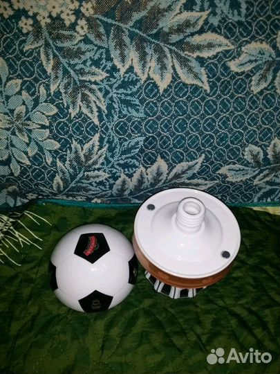 Штоф в виде футбольного мяча