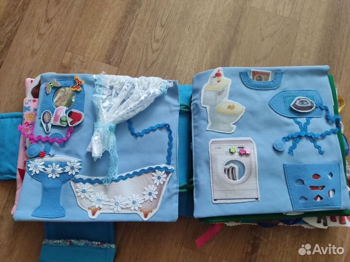 Развивающая книга для девочки