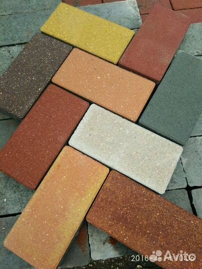 Плитка тротуарная Брусчатка цена от370до750руб