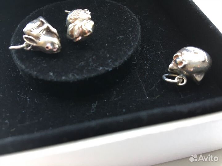 Подвески серебро 925 полновесные редкие с клеймом