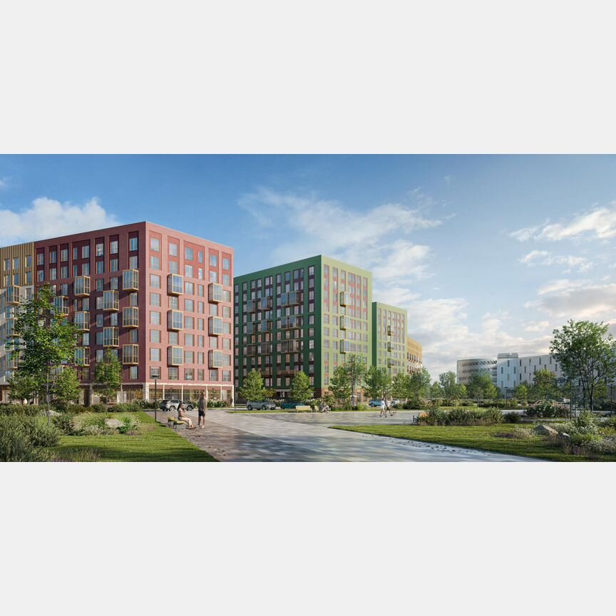 1-к. квартира, 38,1 м², 5/9 эт.
