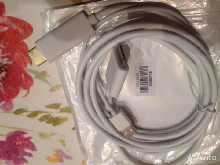 Кабель hdmi iPad для просмотра на телевизоре