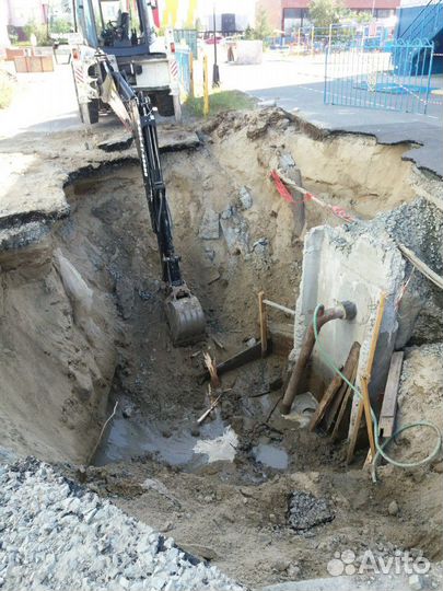 Услуги экскаватора