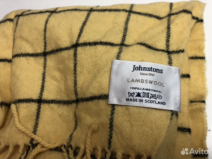 Johnstons Of Elgin Шотландский Шерстяной Шарф