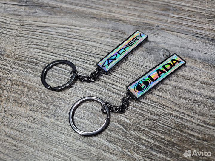 Брелок с гос. номером для ключей