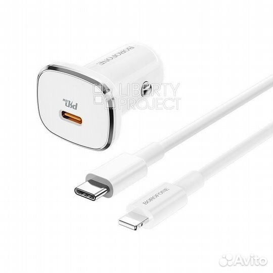 Автомобильное Зарядное Устройство 18W PD 3A